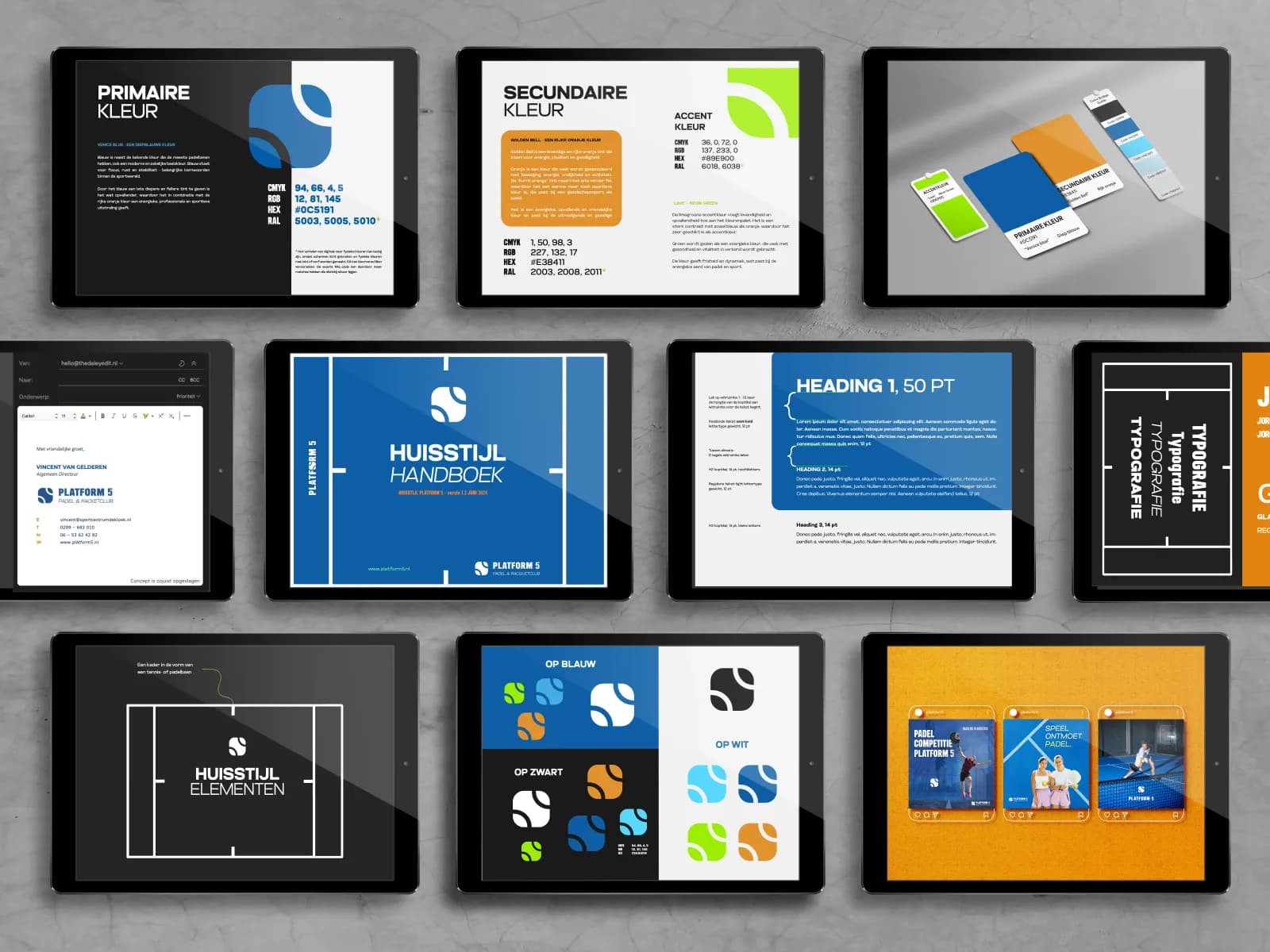 Branding-werk van The Daley Edit